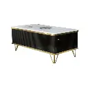 Eva Coffee Table In Marble Top
