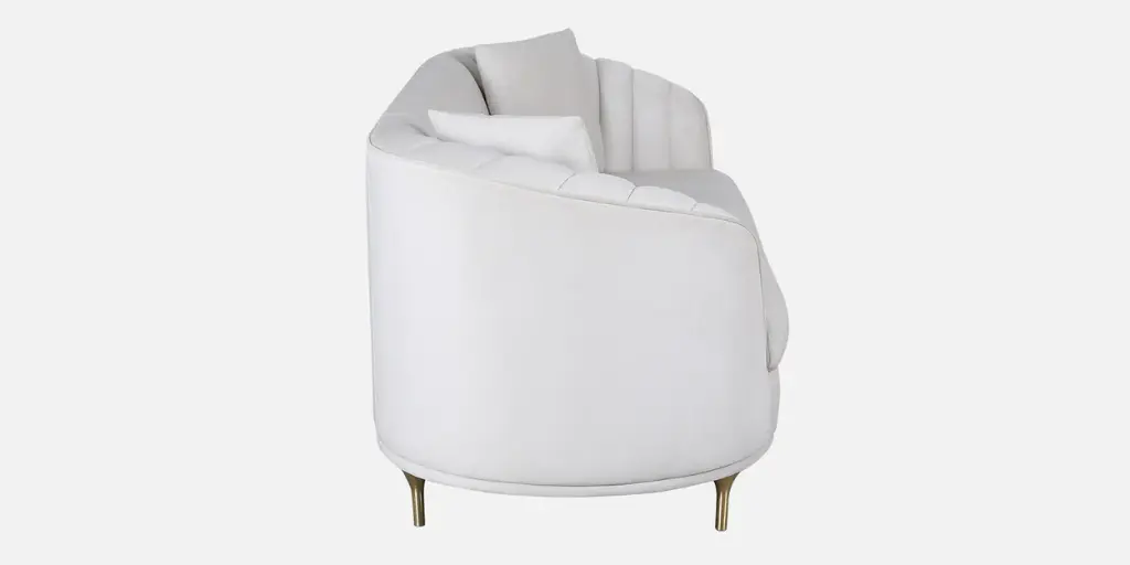 Jacino Fabric 3 Seater Sofa In Cream Colour