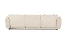 Brookfield Fabric 3 Seater Sofa in Beige Colour