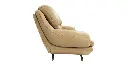 Clarkson Leatherette 2 Seater Sofa in Mushroom Beige Colour
