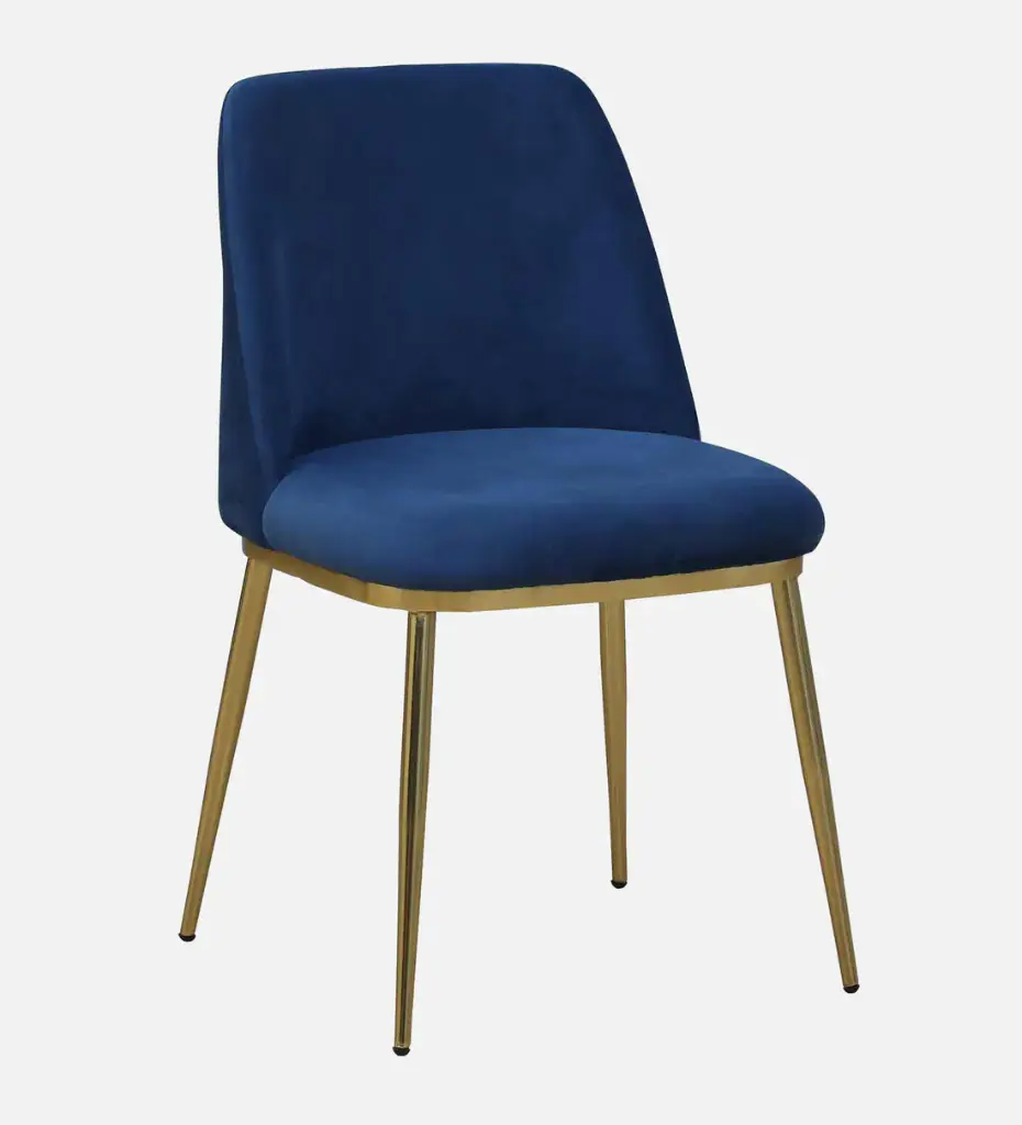 Enrico 6 Seater Dining Set With Porcelain Top & Golden Base