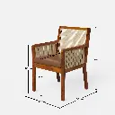 Antwerp Dining Table Set- 6 Seater