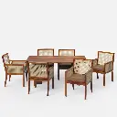 Antwerp Dining Table Set- 6 Seater