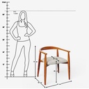 Millo Upholstered Chair - Set of Two