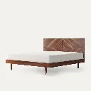Maveno Solid Wood Bed