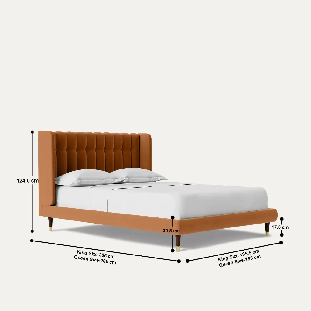 Svalbar Upholstered Bed without Storage