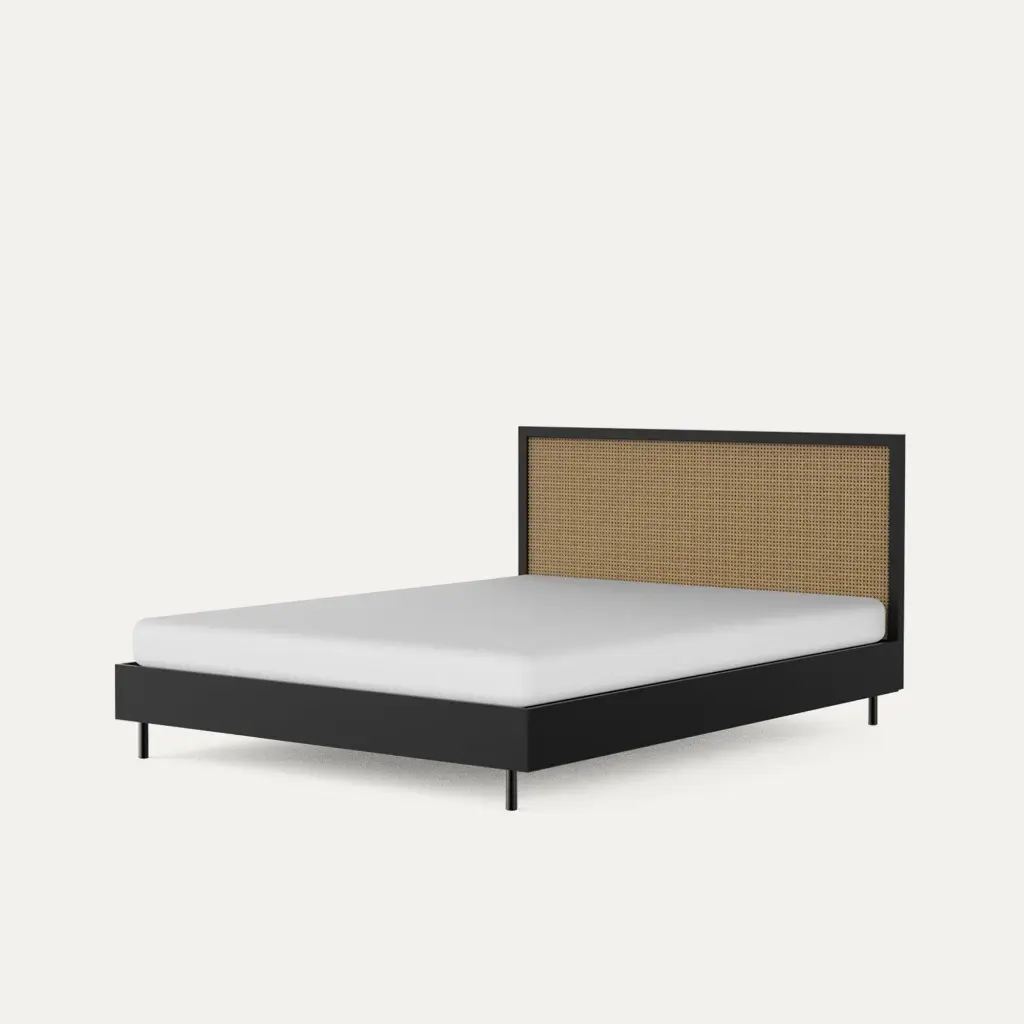 Jupa Low Rattan Bed without Storage