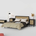Jupa Low Rattan Bed without Storage