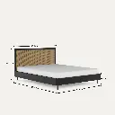 Jupa Low Rattan Bed without Storage