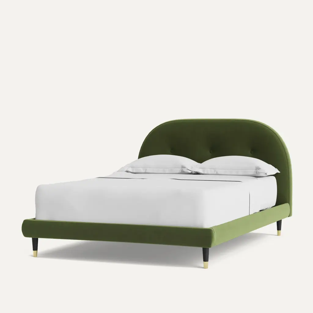 Souky Upholstered Bed without Storage