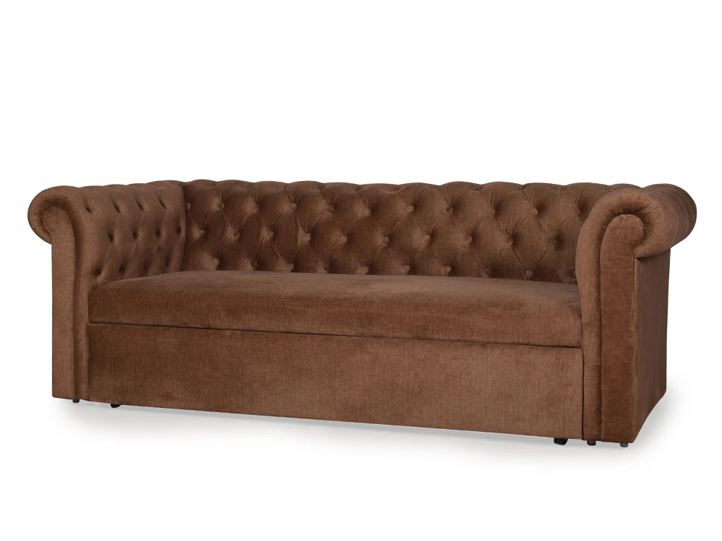 Berlon Sofa Cum Bed In Blue Color