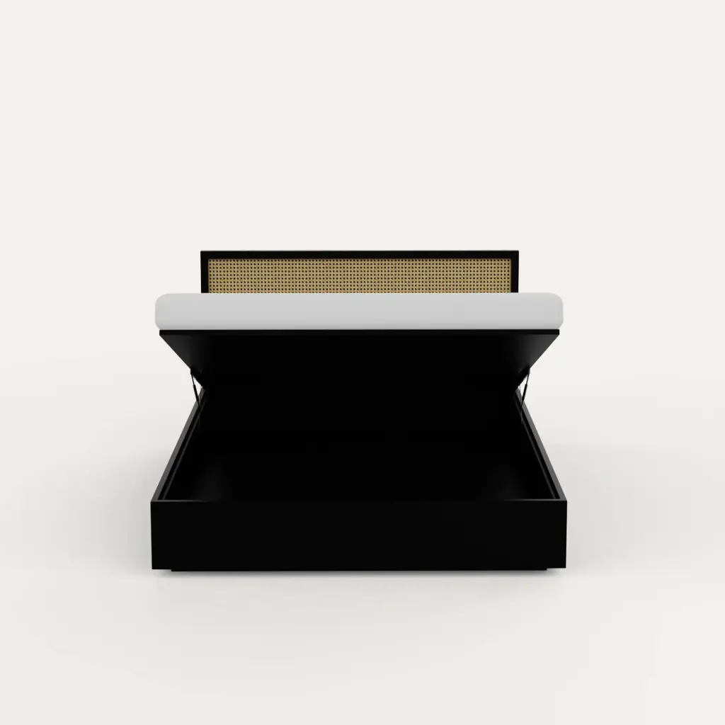 Jupa Solid Wood Hydraulic Storage Bed