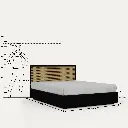 Jupa Solid Wood Hydraulic Storage Bed