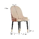 Octa 4 Seater Dining Set with Marble Finished Top