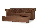 Berlon Sofa Cum Bed In Blue Color