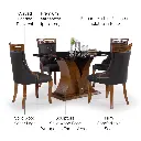 Ambre 4 Seater Dining Set