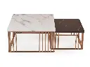 Camerol Marble Square Nested Coffee Table
