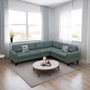 Romy L Shape Sofa 6 Seater