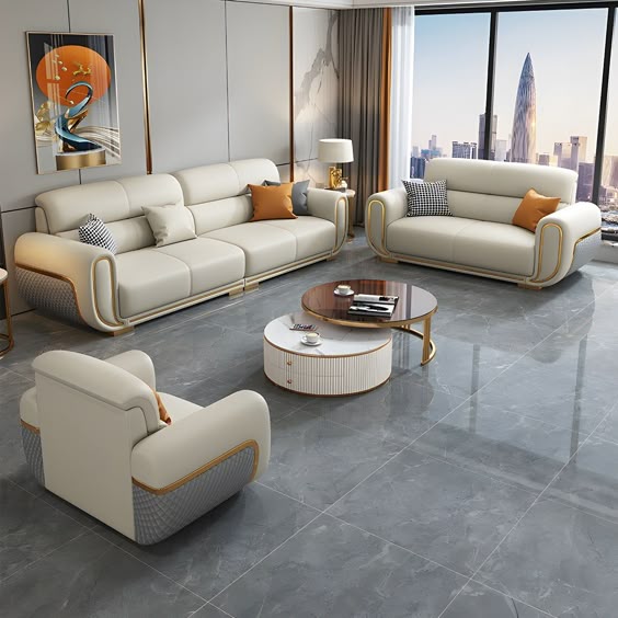 Toulouse Sofa 4+2+1 Seater 
