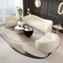 White Leisure Business Sofa
