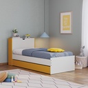 Capelo Kids Trundle Bed with Storage