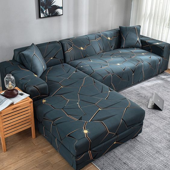 Denis L Shape Sofa 5 Seater