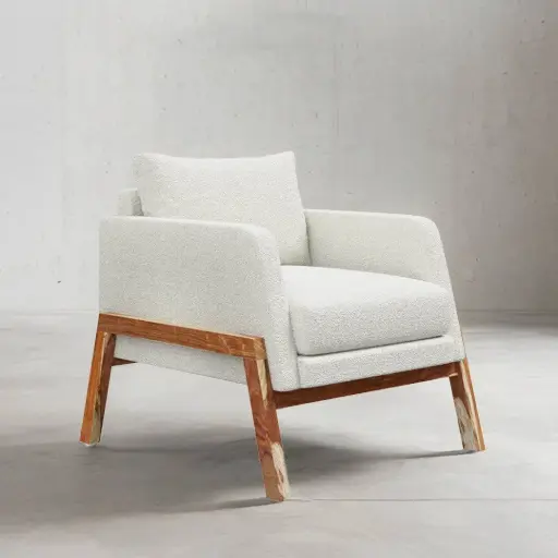 Luke Boucle Accent Chair